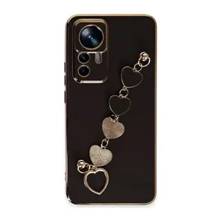 Mi 12T Pro Kılıf Esila Silikon - Siyah
