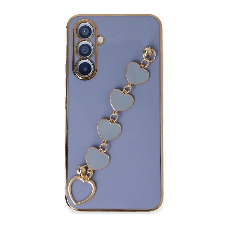 Samsung Galaxy A54 5G Kılıf Esila Silikon - Gri