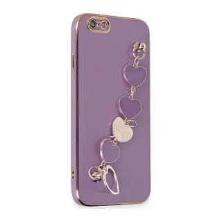 iPhone 6 Kılıf Esila Silikon - Mor