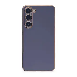 Samsung Galaxy S23 Kılıf Volet Silikon - Mavi