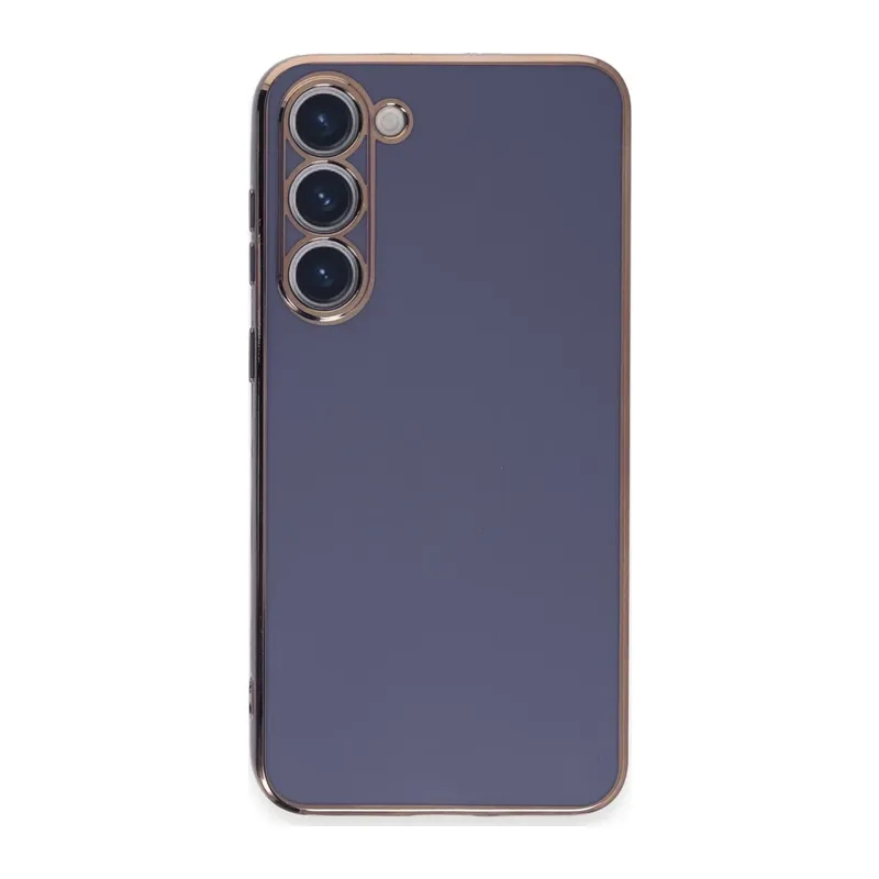 Samsung Galaxy S23 Kılıf Volet Silikon - Mavi