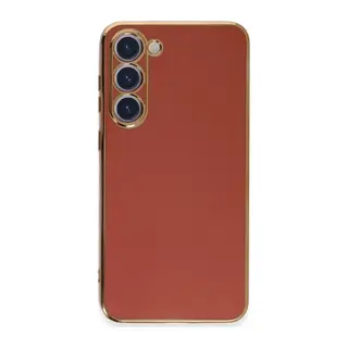 Samsung Galaxy S23 Kılıf Volet Silikon - Kırmızı