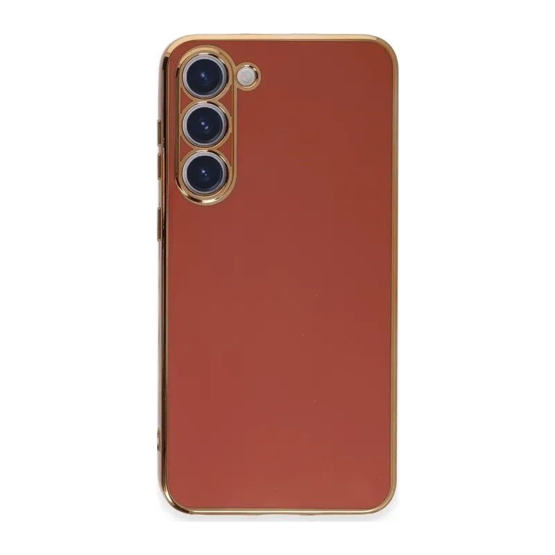Samsung Galaxy S23 Kılıf Volet Silikon - Kırmızı