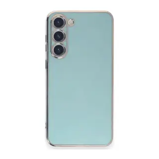 Samsung Galaxy S23 Plus Kılıf Volet Silikon - Açık Yeşil