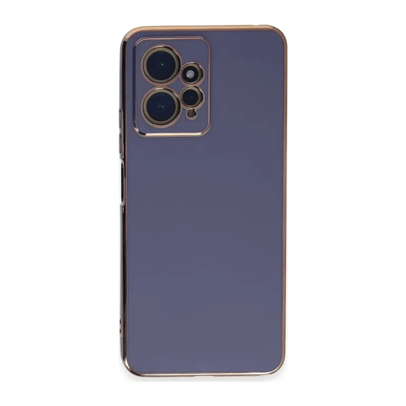 Redmi Note 12 4G Kılıf Volet Silikon - Mavi