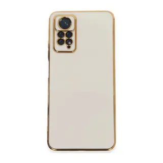 Redmi Note 12 Pro 4G Kılıf Volet Silikon - Beyaz