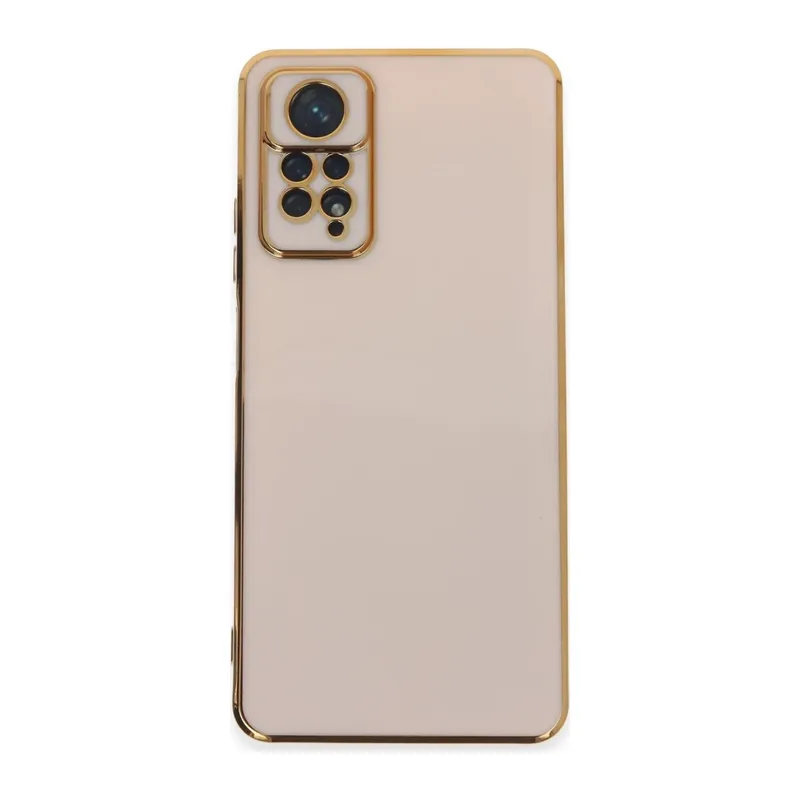 Redmi Note 12 Pro 4G Kılıf Volet Silikon - Pembe