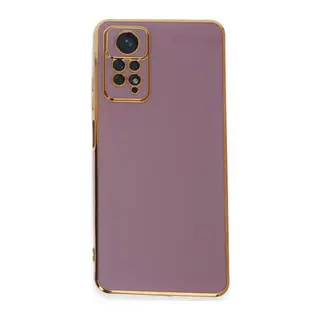 Redmi Note 12 Pro 4G Kılıf Volet Silikon - Mor