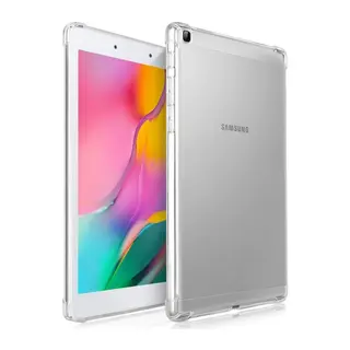 Samsung Galaxy T290 Tab A 8 Kılıf Anti Shock Tablet Silikon - Şeffaf
