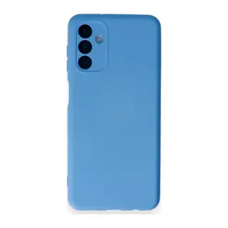 Samsung Galaxy A14 4G Kılıf Nano içi Kadife Silikon - Mavi