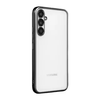 Samsung Galaxy A34 5G Kılıf Lensli Silikon - Siyah