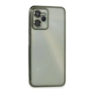 Realme C35 Kılıf Lensli Silikon - Yeşil