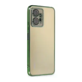 Redmi Note 12 4G Kılıf Lensli Silikon - Yeşil