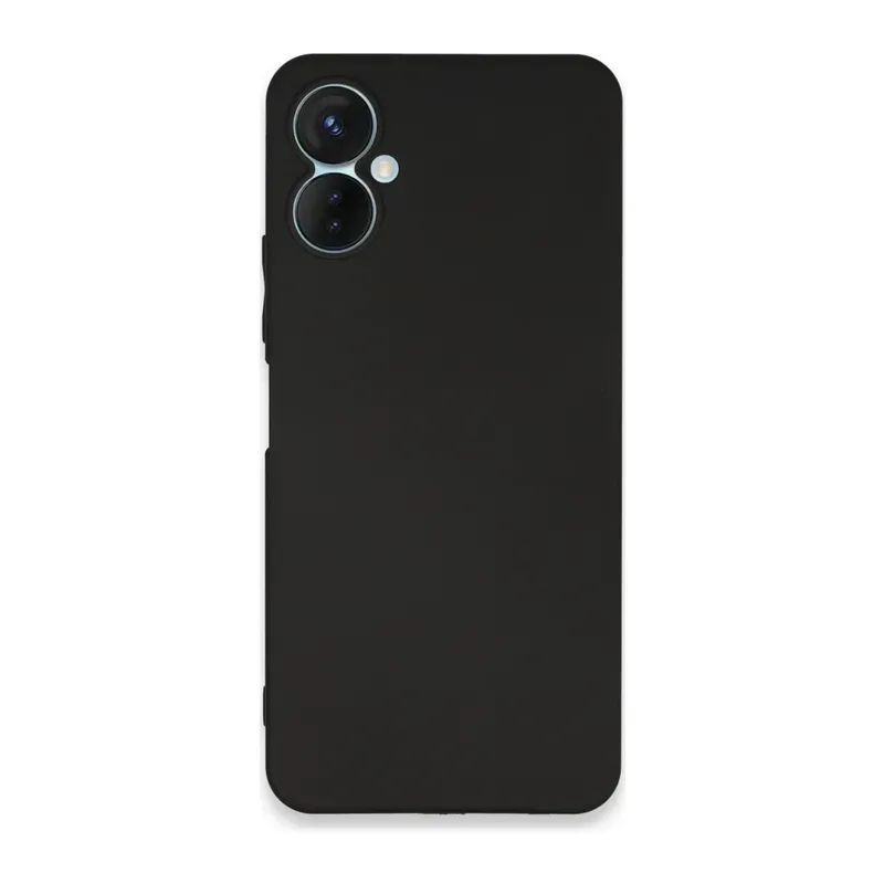 Tecno Spark 9 Pro Kılıf First Silikon - Siyah