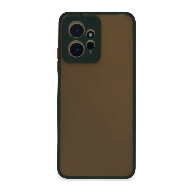 Redmi Note 12 4G Kılıf Montreal Silikon Kapak - Yeşil