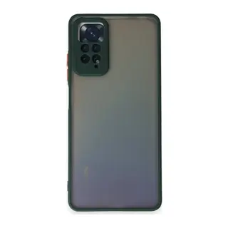 Redmi Note 12 Pro 4G Kılıf Montreal Silikon Kapak - Yeşil