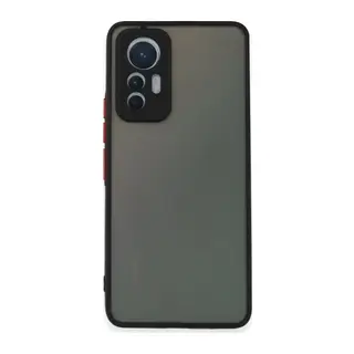 Mi 12 Lite Kılıf Montreal Silikon Kapak - Siyah
