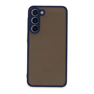 Samsung Galaxy S23 Kılıf Montreal Silikon Kapak - Lacivert
