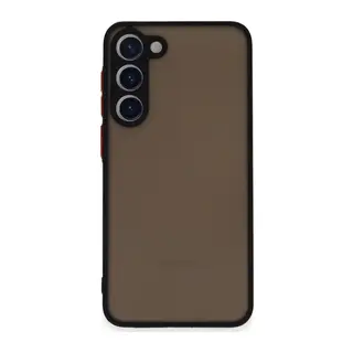 Samsung Galaxy S23 Plus Kılıf Montreal Silikon Kapak - Siyah