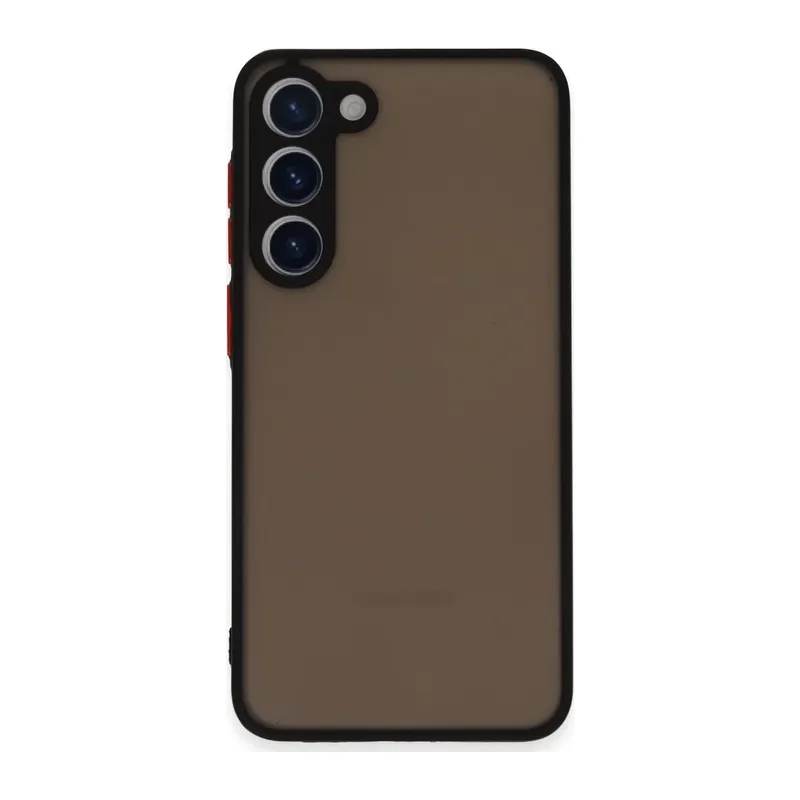 Samsung Galaxy S23 Plus Kılıf Montreal Silikon Kapak - Siyah