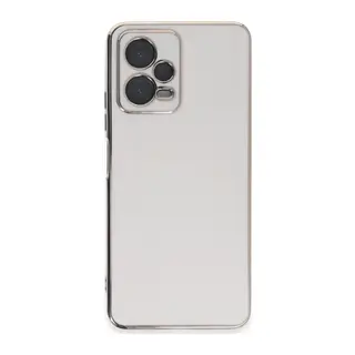 Poco X5 5G Kılıf Volet Silikon - Beyaz