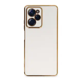 Poco X5 Pro 5G Kılıf Volet Silikon - Beyaz