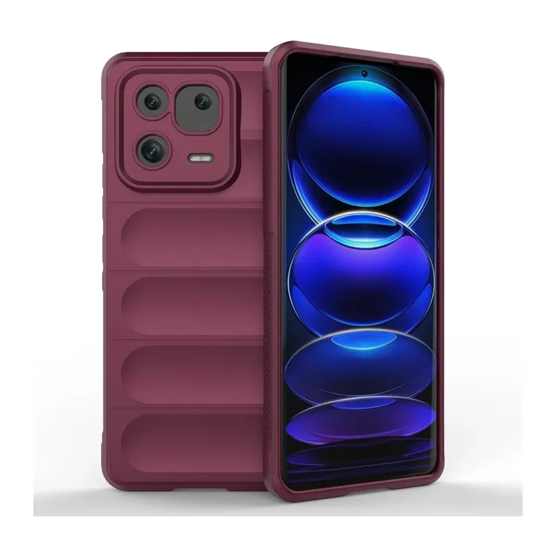 Mi 13 Kılıf Optimum Silikon - Bordo