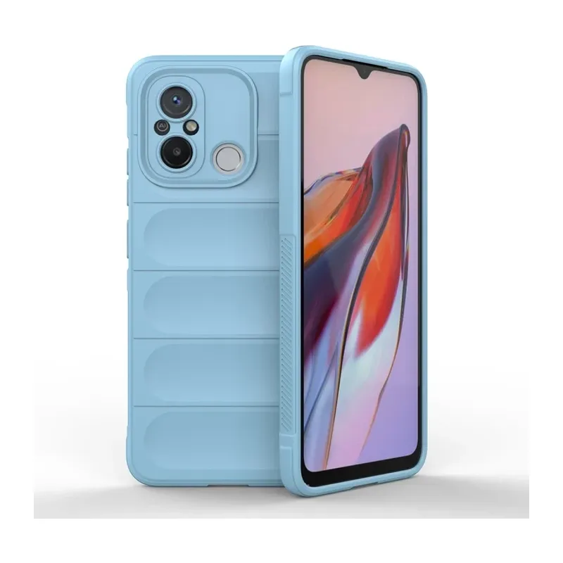 Redmi 12C Kılıf Optimum Silikon - Sky Blue