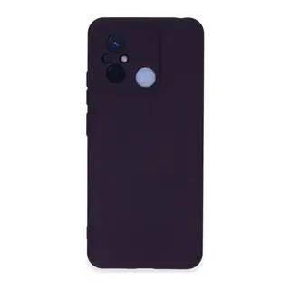 Redmi 12C Kılıf Nano içi Kadife Silikon - Mor