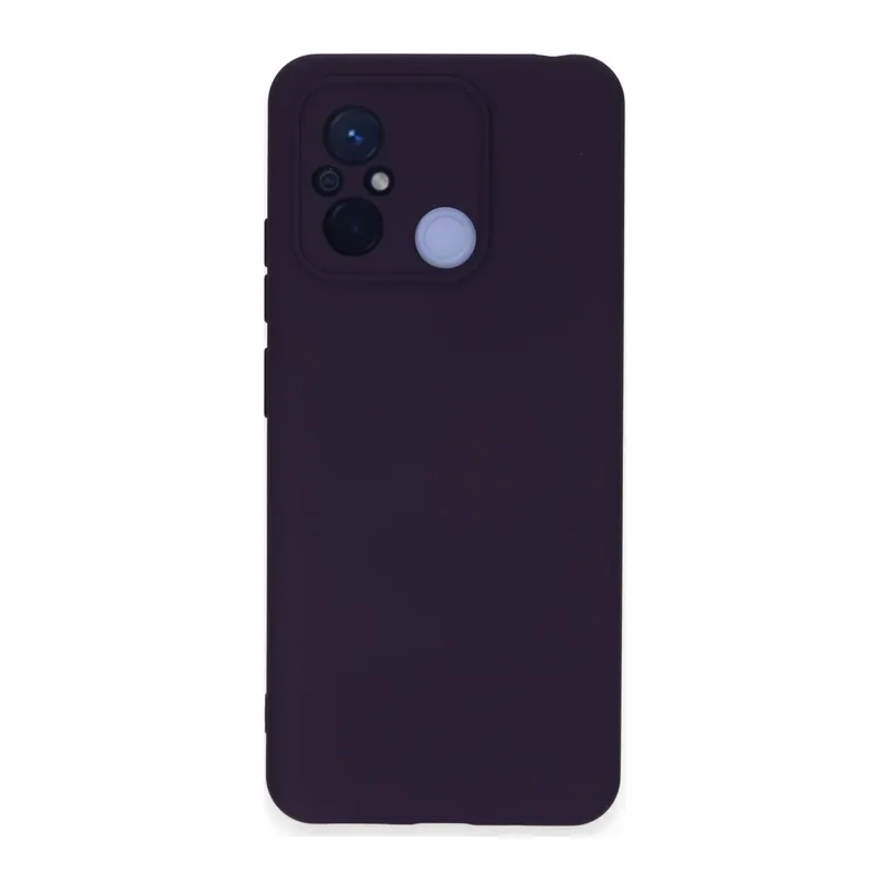 Redmi 12C Kılıf Nano içi Kadife Silikon - Mor