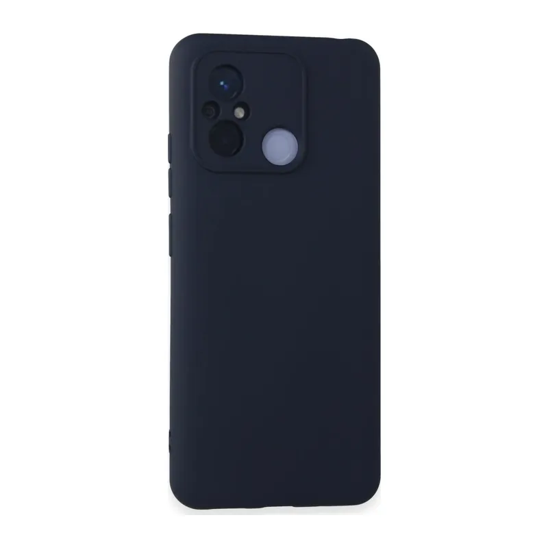 Redmi 12C Kılıf Nano içi Kadife Silikon - Lacivert