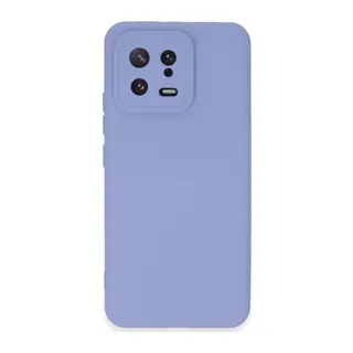 Mi 13 Kılıf Nano içi Kadife Silikon - Lila