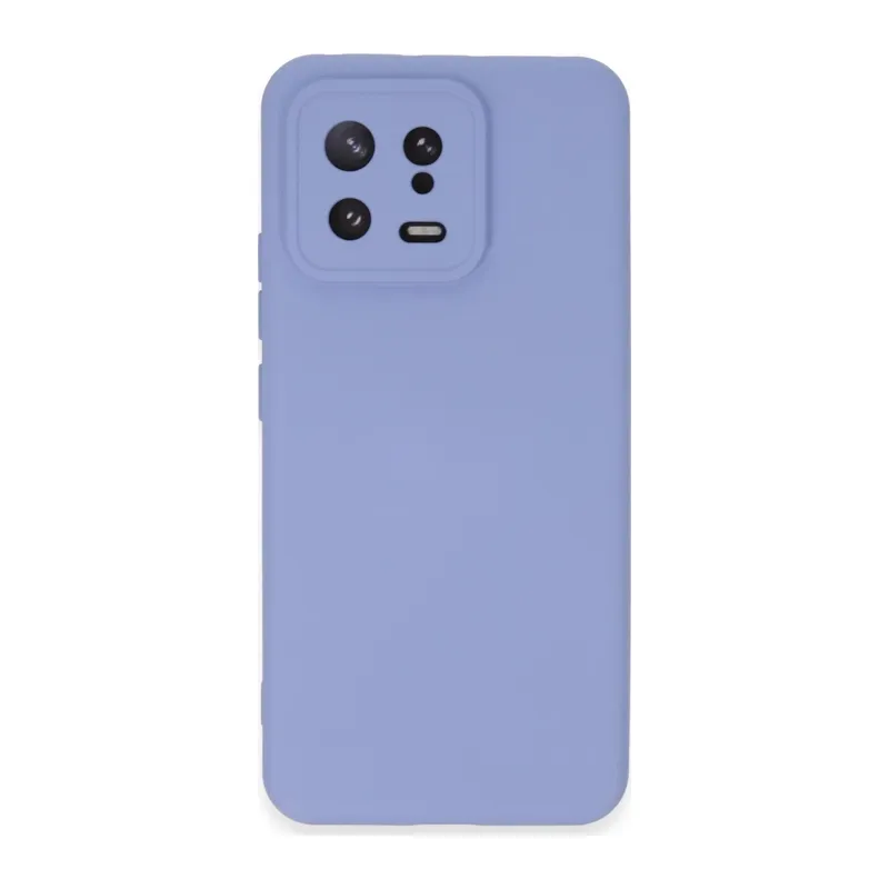 Mi 13 Kılıf Nano içi Kadife Silikon - Lila