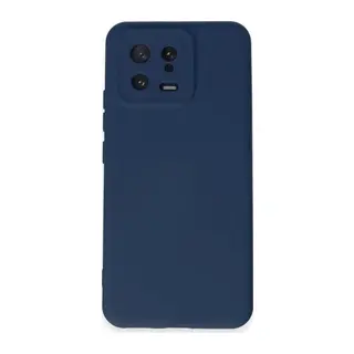 Mi 13 Kılıf Nano içi Kadife Silikon - Lacivert