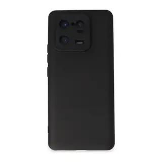 Mi 13 Pro Kılıf Nano içi Kadife Silikon - Siyah