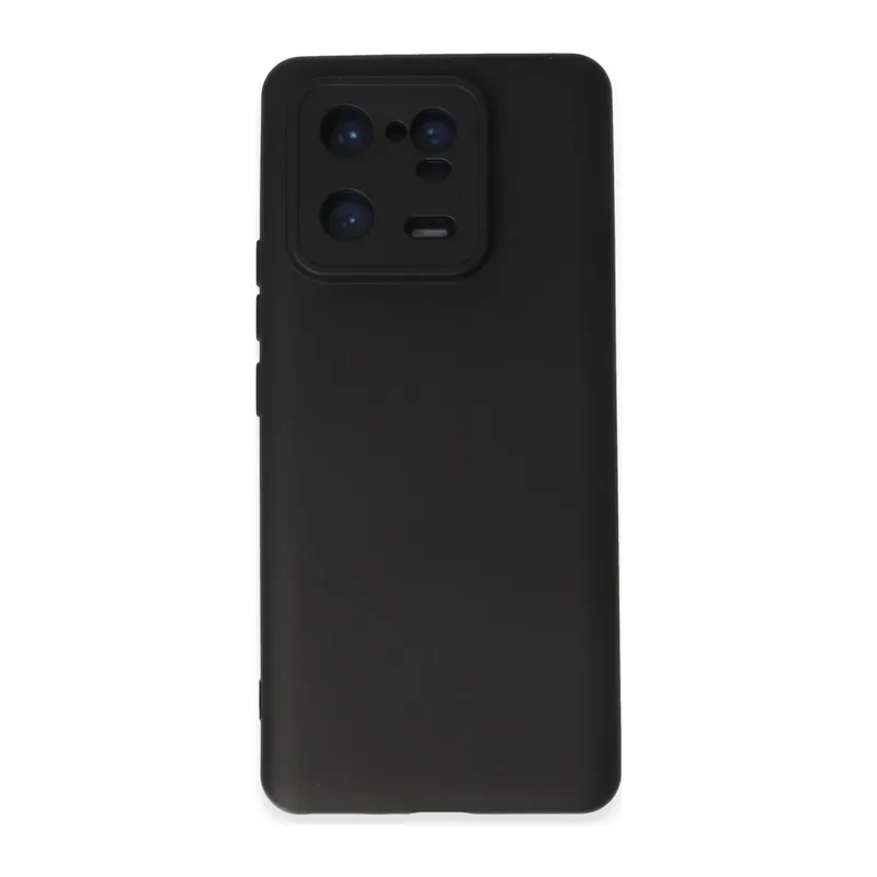 Mi 13 Pro Kılıf Nano içi Kadife Silikon - Siyah