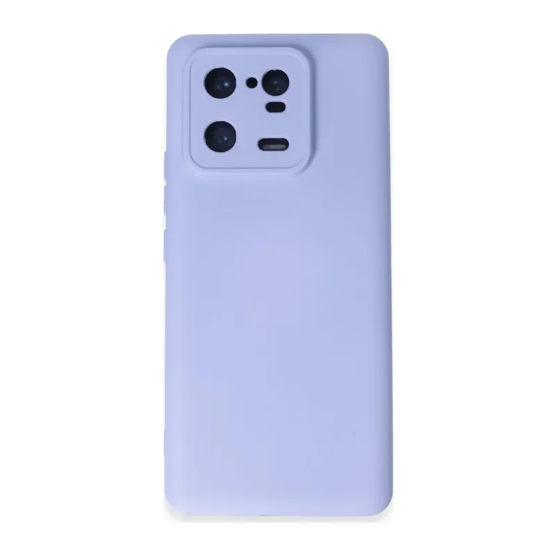 Mi 13 Pro Kılıf Nano içi Kadife Silikon - Lila