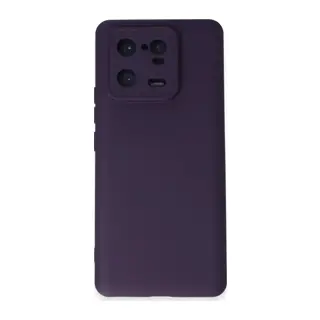 Mi 13 Pro Kılıf Nano içi Kadife Silikon - Mor