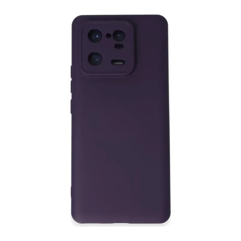 Mi 13 Pro Kılıf Nano içi Kadife Silikon - Mor