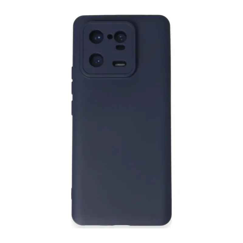 Mi 13 Pro Kılıf Nano içi Kadife Silikon - Lacivert