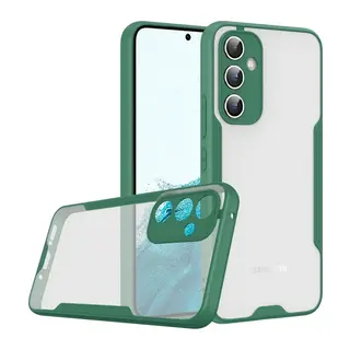 Samsung Galaxy A24 4G Kılıf Platin Silikon - Yeşil