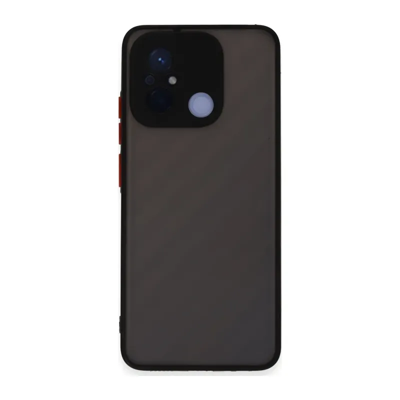 Redmi 12C Kılıf Montreal Silikon Kapak - Siyah