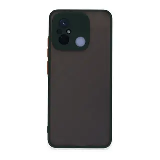Redmi 12C Kılıf Montreal Silikon Kapak - Yeşil