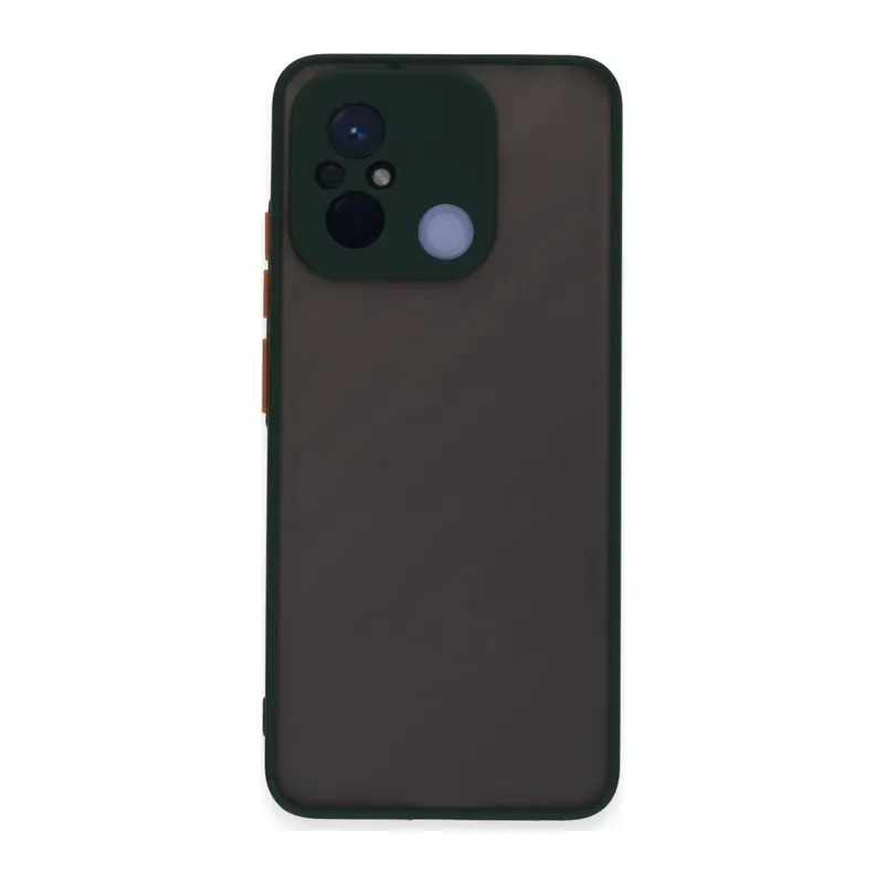 Redmi 12C Kılıf Montreal Silikon Kapak - Yeşil