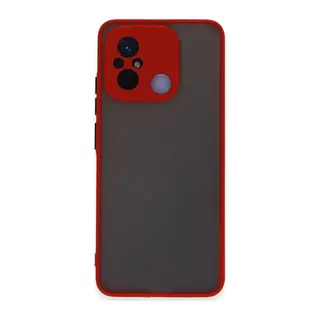 Redmi 12C Kılıf Montreal Silikon Kapak - Kırmızı