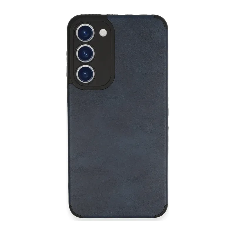 Samsung Galaxy S23 Plus Kılıf Loop Deri Silikon - Lacivert