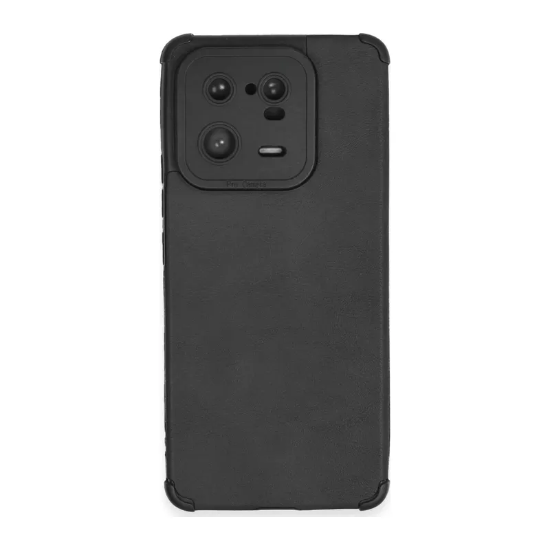 Mi 13 Pro Kılıf Loop Deri Silikon - Siyah