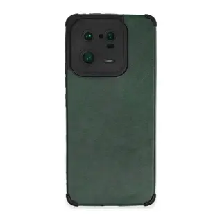 Mi 13 Pro Kılıf Loop Deri Silikon - Yeşil