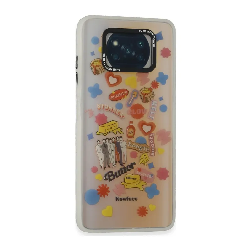 Pocophone X3 Kılıf Estoril Desenli Kapak - Estoril - 16