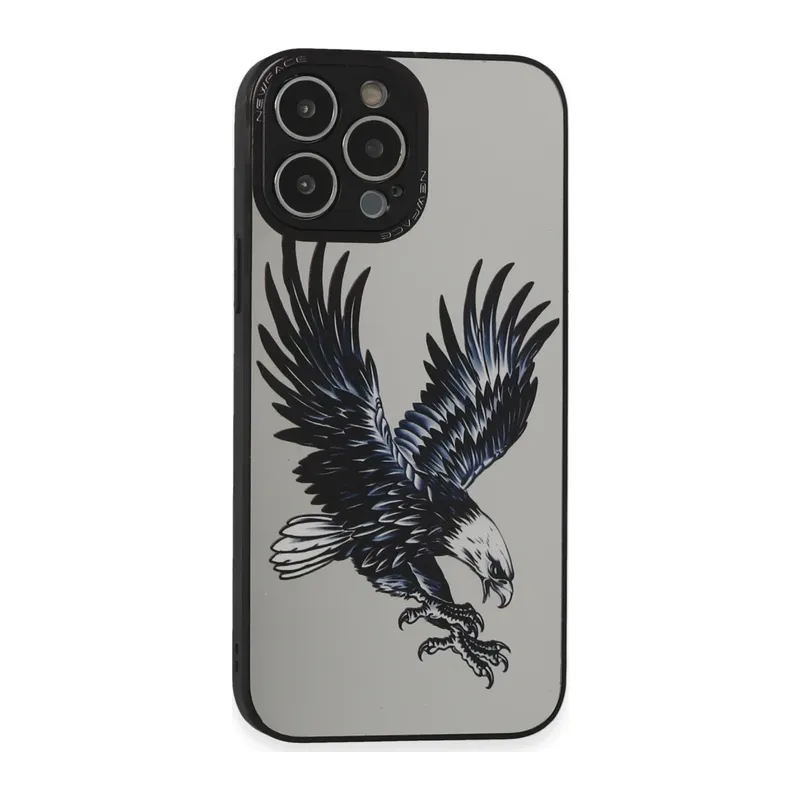 iPhone 14 Pro Kılıf Mirror Desenli Kapak - Mirror - 1